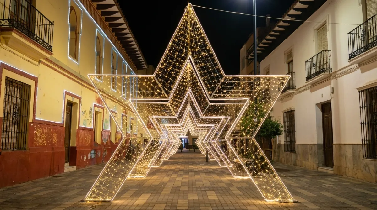 Decoração de Natal em galeria – Forma & Luz decorações corporativas