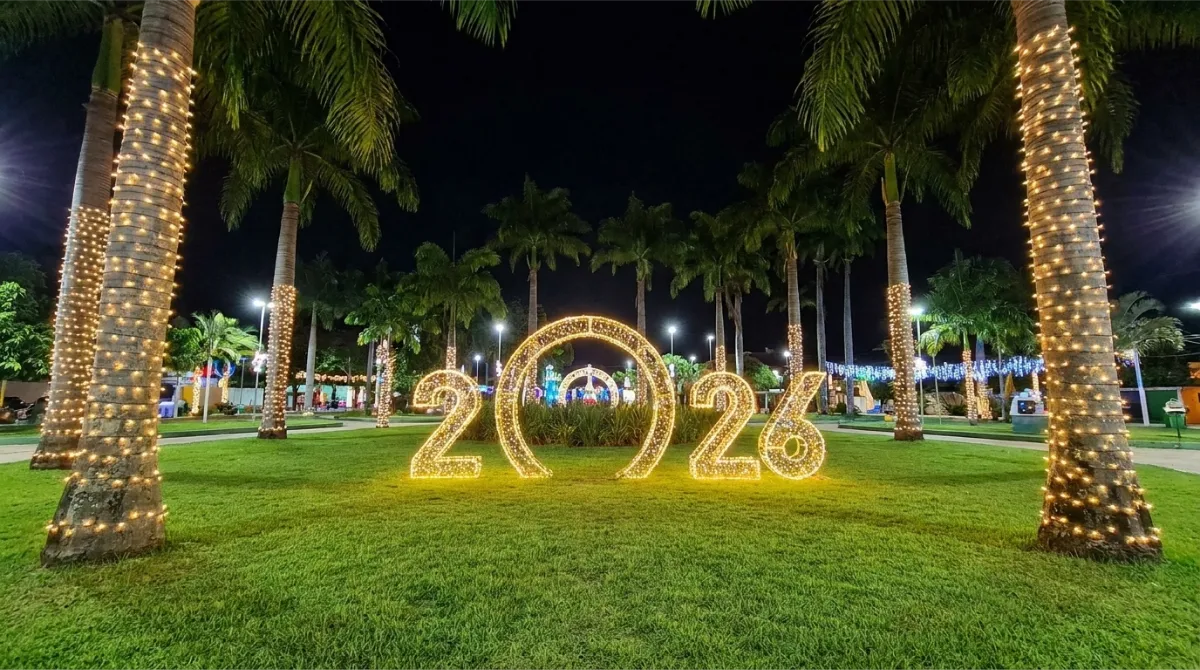 Decoração de Natal em praça – Forma & Luz decorações para prefeituras